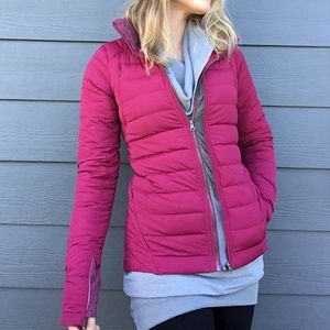Lululemon Fluffed Up Down Jacket Raspberry